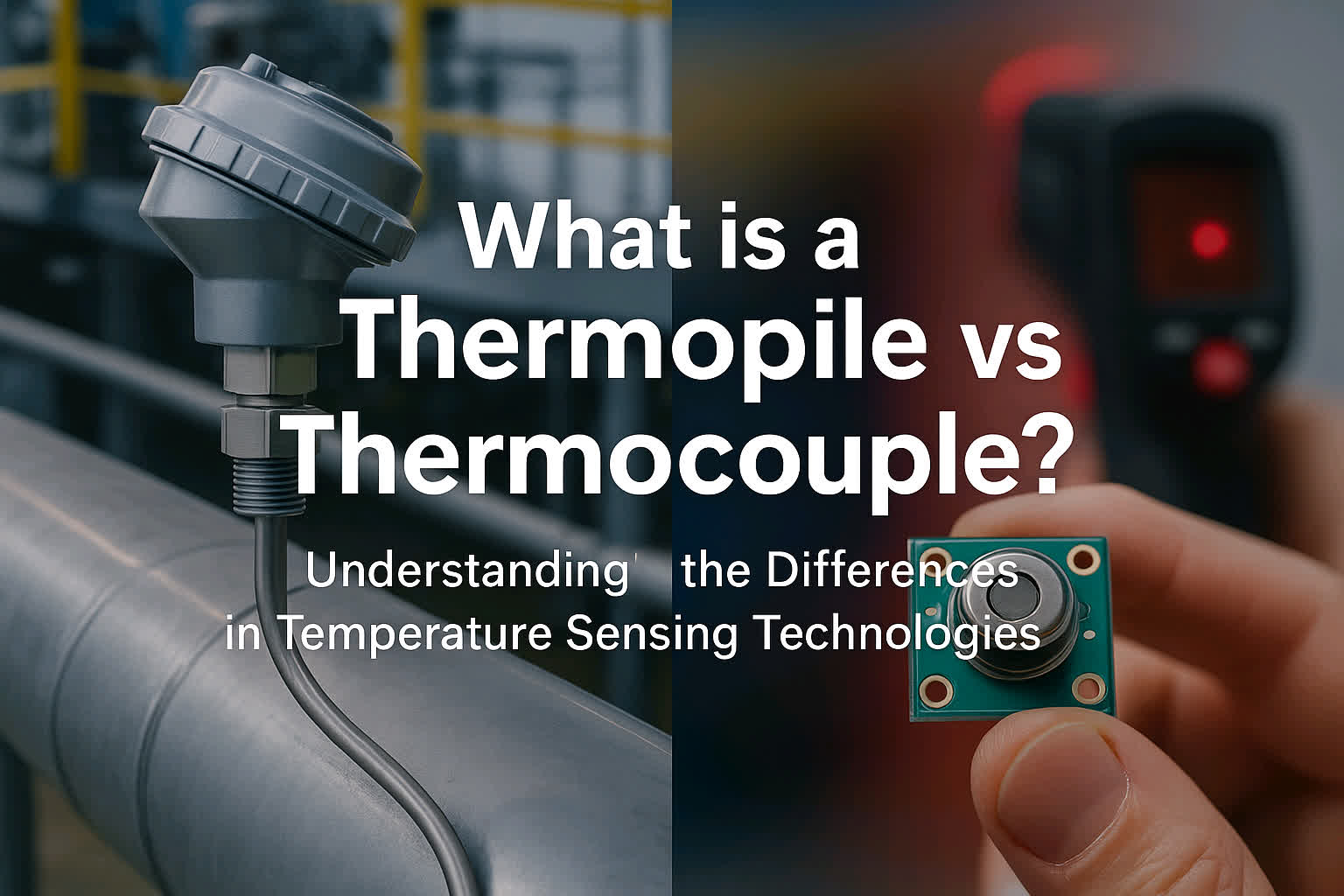 What is a thermopile vs thermocouple