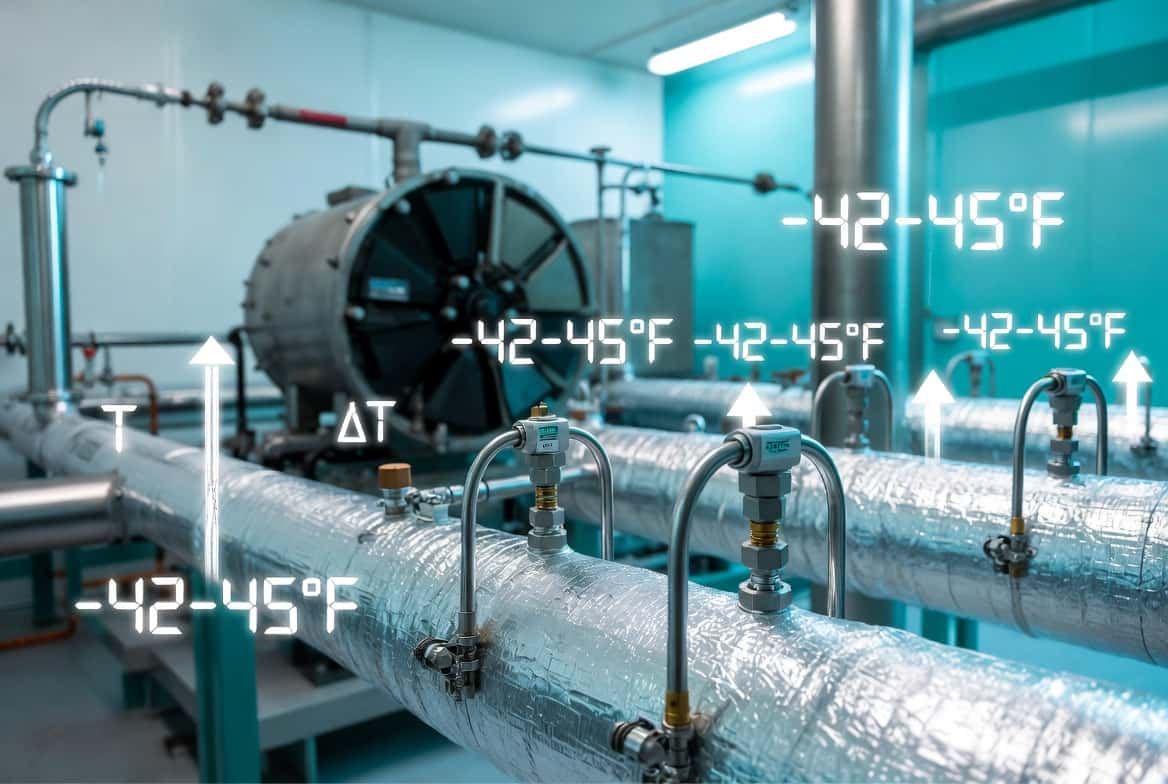 The 1°F That Costs 2%: Sensors Inside a Chiller