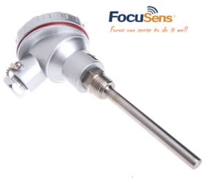 RTD Temperature Sensor with Aluminum Head — Industrial Precision