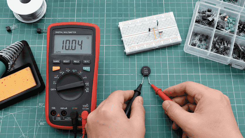 How to Test a PTC Thermistor With a Multimeter